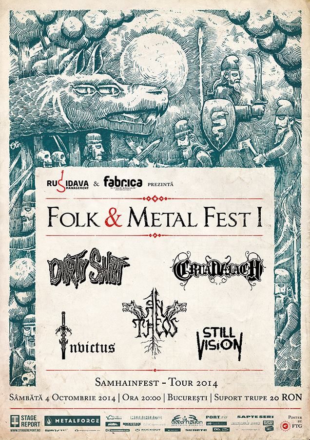 Folk & Metal Fest, la prima editie in octombrie, la Bucuresti! Afla cine canta
